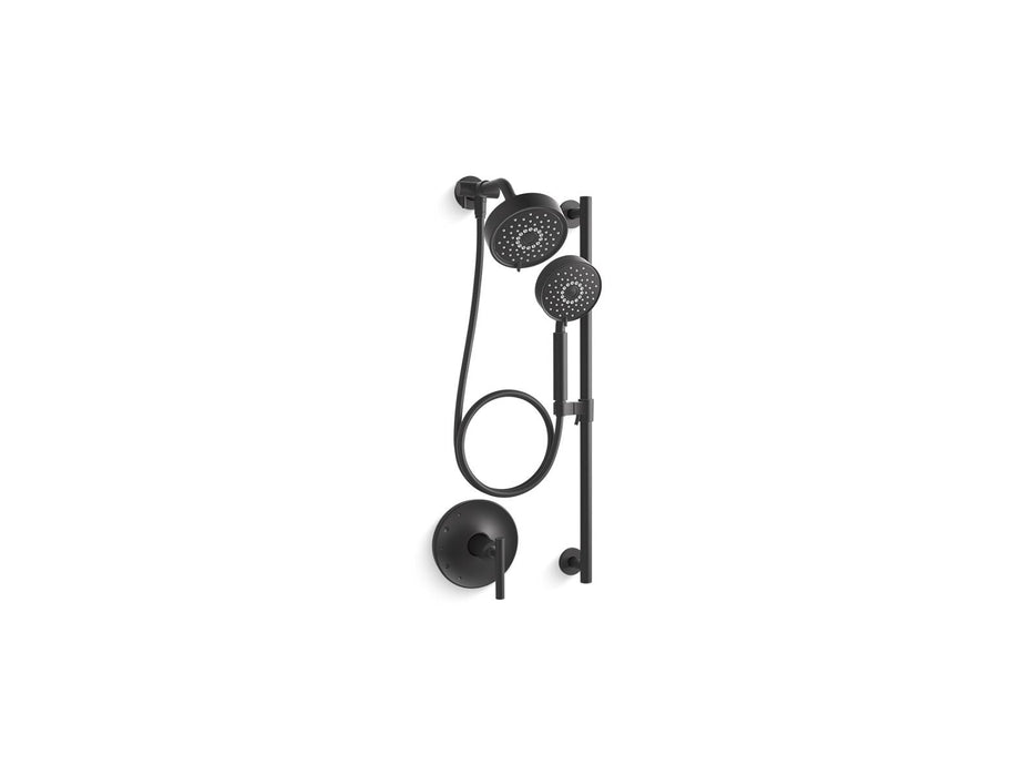 KOHLER K-22181-G Purist Showering Kit, 1.75 gpm, matte black