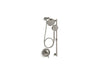 KOHLER K-22181-G Purist Showering Kit, 1.75 gpm, vibrant brushed nickel