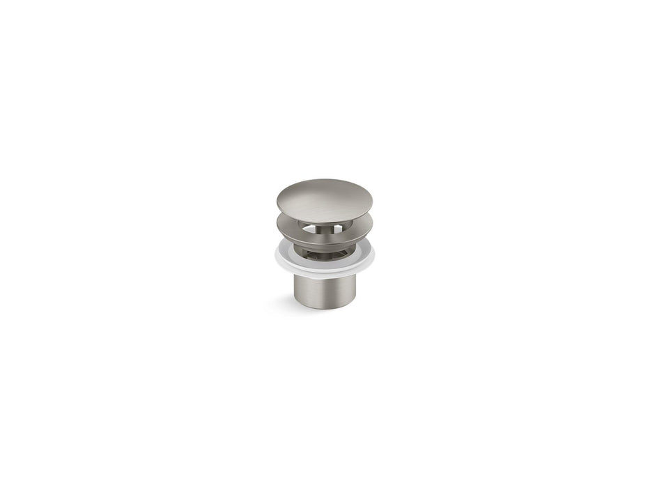 KOHLER K-22231 Brushed Nickel drain assembly, vibrant brushed nickel
