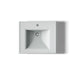 KOHLER K-2238-1 Memoirs 24-1/4" rectangular pedestal bathroom sink, ice grey - view 3
