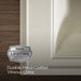 KOHLER K-2239-4 Memoirs Pedestal/console table bathroom sink basin with 4" centerset faucet holes, biscuit - view 2