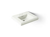 KOHLER K-2239-4 Memoirs Pedestal/console table bathroom sink basin with 4" centerset faucet holes, dune