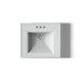 KOHLER K-2239-4 Memoirs Pedestal/console table bathroom sink basin with 4" centerset faucet holes, ice grey - view 3