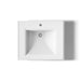 KOHLER K-2259-1 Memoirs Pedestal/console table bathroom sink basin with single faucet-hole drilling, white - view 3