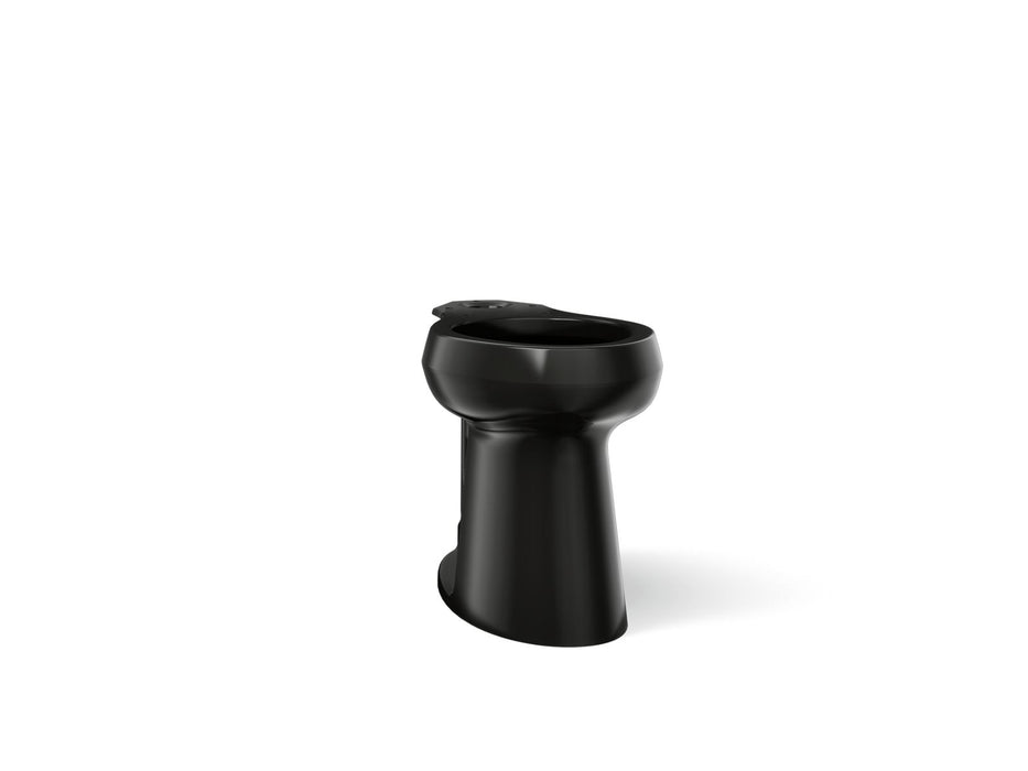 KOHLER K-22661 Highline Tall elongated toilet bowl, black black