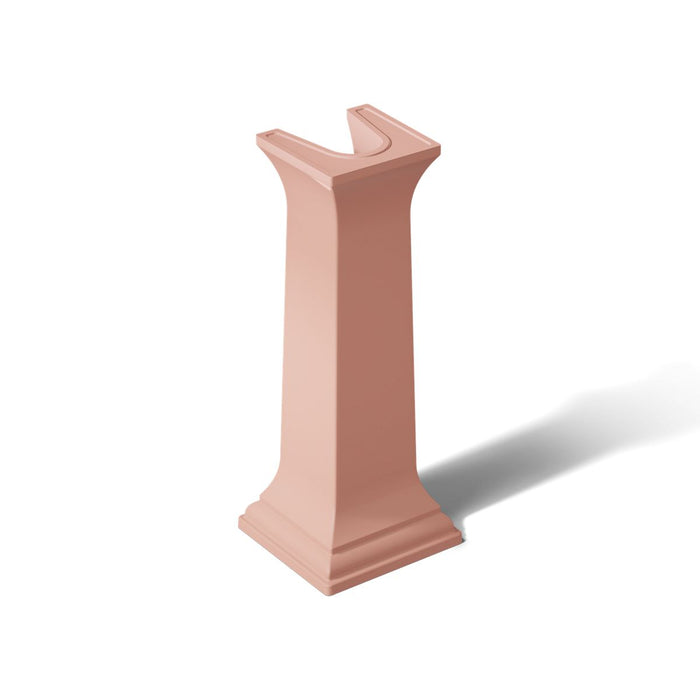 KOHLER K-2267 Memoirs Bathroom sink pedestal, 150th peachblow - view 4