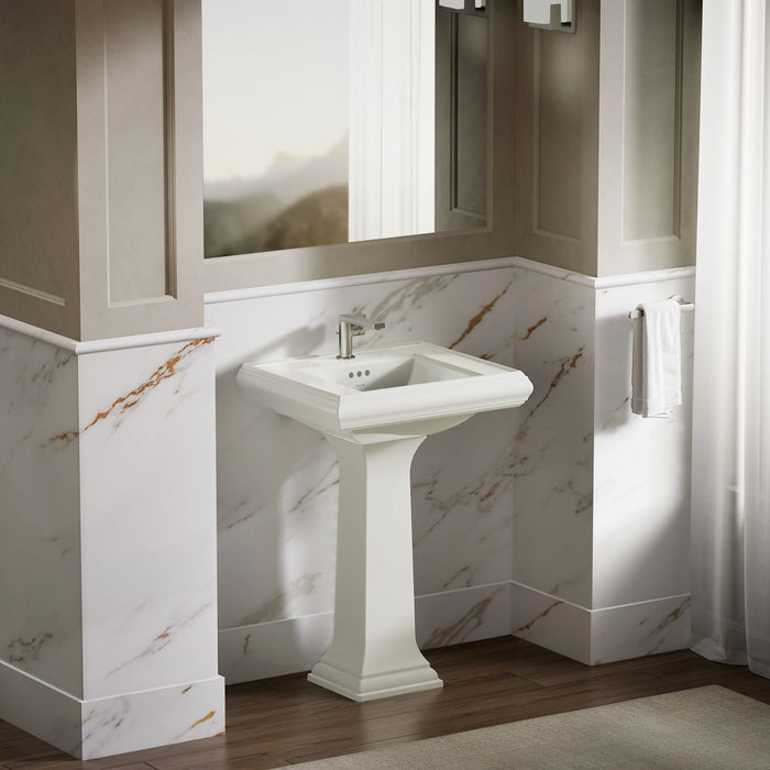 KOHLER K-2267 Memoirs Bathroom sink pedestal, dune - view 2