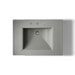 KOHLER K-2268-8 Memoirs Stately 30-3/4" Rectangular Pedestal Bathroom Sink, Thunder Grey - top view of product