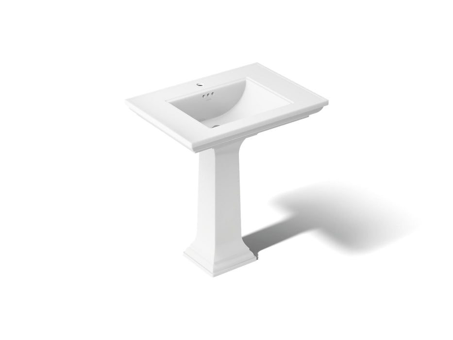 KOHLER K-2268-1 Memoirs 30-3/4" rectangular pedestal bathroom sink