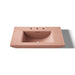 KOHLER K-2269-8 Memoirs 30" pedestal/console table bathroom sink, 150th peachblow - view 5