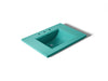 KOHLER K-2269-8 Memoirs 30" pedestal/console table bathroom sink, 150th spring green