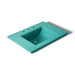 KOHLER K-2269-8 Memoirs 30" pedestal/console table bathroom sink, 150th spring green - view 3