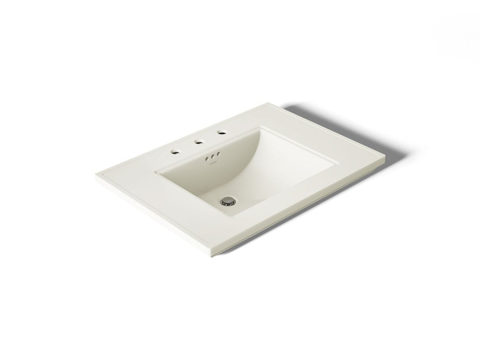 KOHLER K-2269-8 Memoirs 30" pedestal/console table bathroom sink, biscuit