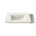 KOHLER K-2269-8 Memoirs 30" pedestal/console table bathroom sink, biscuit - view 5