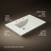 KOHLER K-2269-8 Memoirs 30" pedestal/console table bathroom sink, dune - view 4