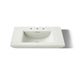 KOHLER K-2269-8 Memoirs 30" pedestal/console table bathroom sink, dune - view 5