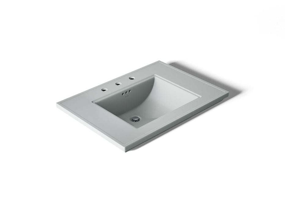 KOHLER K-2269-8 Memoirs 30" pedestal/console table bathroom sink, ice grey