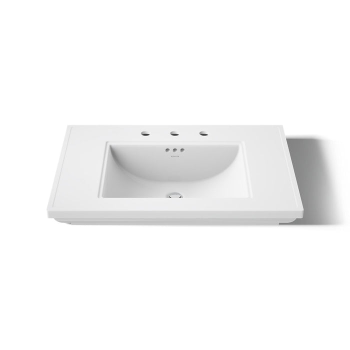 KOHLER K-2269-8 Memoirs 30" pedestal/console table bathroom sink