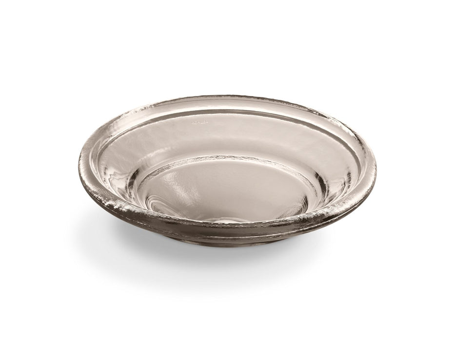 KOHLER K-2276 Spun Glass Vessel bathroom sink, translucent doe