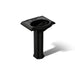 KOHLER K-2286-4 Devonshire 24-1/4" rectangular pedestal bathroom sink, black black