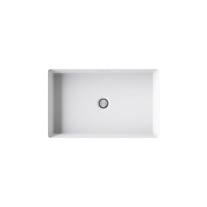 KOHLER K-2297 Kathryn 24" rectangular undermount bathroom sink, white - view 3
