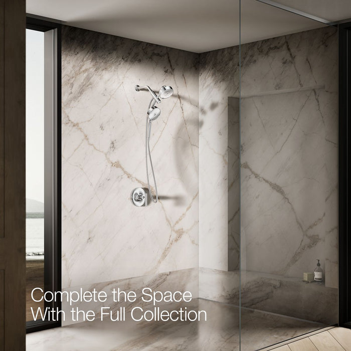 KOHLER K-23219 Purist 2-in-1 multifunction 2.5 gpm shower combo kit, polished chrome - view 4