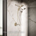 KOHLER K-23219 Purist 2-in-1 multifunction 2.5 gpm shower combo kit, vibrant brushed bronze - view 2