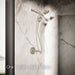 KOHLER K-23219 Purist 2-in-1 multifunction 2.5 gpm shower combo kit, vibrant brushed nickel - view 2
