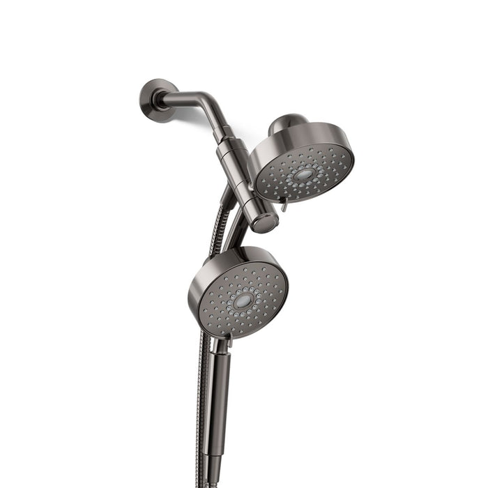 KOHLER K-23219 Purist 2-in-1 multifunction 2.5 gpm shower combo kit, vibrant titanium - view 3