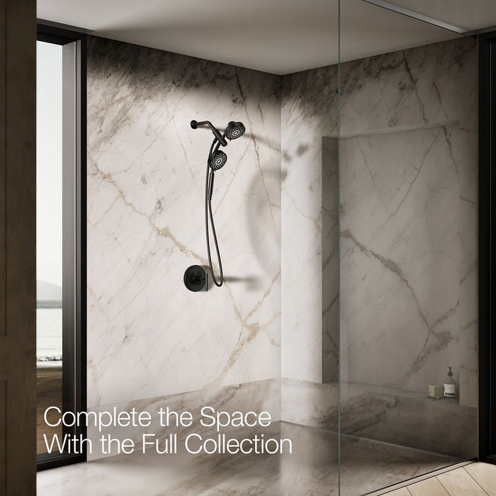 KOHLER K-23219-G Purist 2-in-1 multifunction 1.75 gpm shower combo kit, matte black - view 5