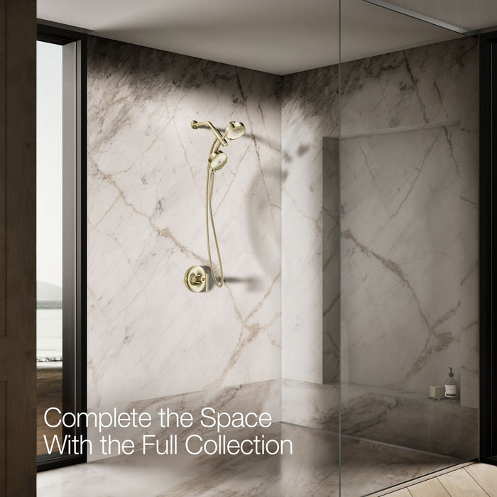 KOHLER K-23219-G Purist 2-in-1 multifunction 1.75 gpm shower combo kit, vibrant french gold - view 5