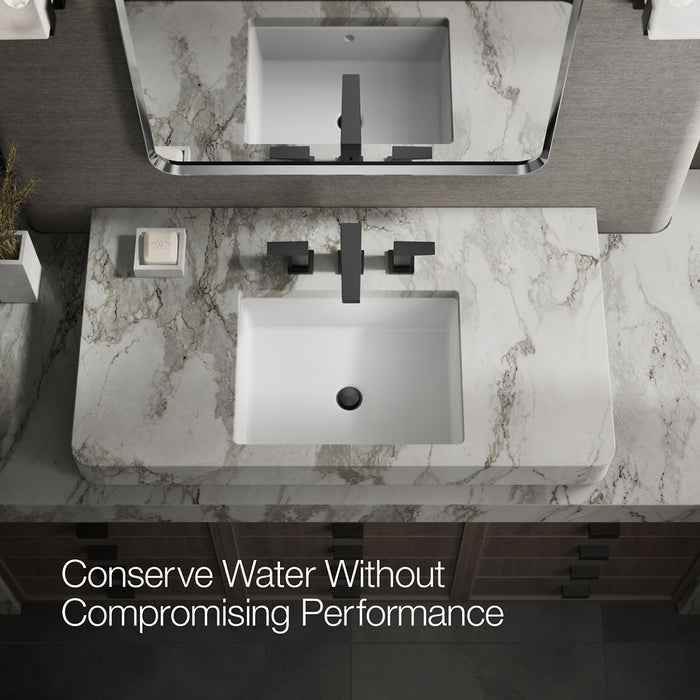 KOHLER K-23255-4 Honesty Widespread bathroom sink faucet, 1.2 gpm