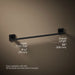 KOHLER K-23284 Square 18" towel bar, matte black - view 5