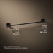 KOHLER K-23285 Square 24" towel bar, matte black - view 5