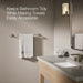 KOHLER K-23285 Square 24" towel bar, vibrant brushed nickel - view 4