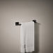 KOHLER K-23286 Square 12" towel bar, matte black - view 3