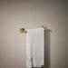KOHLER K-23286 Square 12" towel bar, vibrant brushed moderne brass - view 3