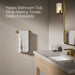 KOHLER K-23286 Square 12" towel bar, vibrant brushed moderne brass - view 4