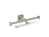 KOHLER K-23288 Square Double toilet paper holder, vibrant brushed nickel