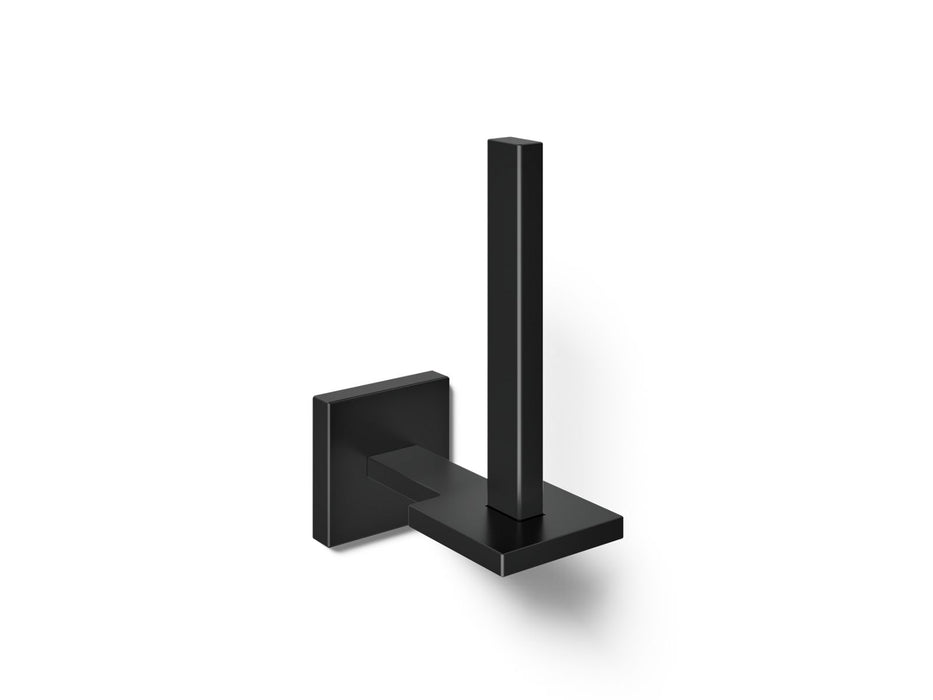 KOHLER K-23289 Square Vertical toilet paper holder, matte black