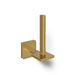 KOHLER K-23289 Square Vertical toilet paper holder, vibrant brushed moderne brass - view 3