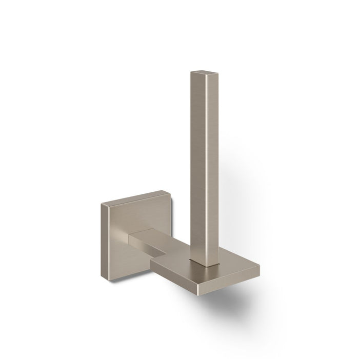 KOHLER K-23289 Square Vertical toilet paper holder, vibrant brushed nickel - view 3