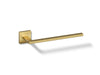 KOHLER K-23291 Square Towel arm, vibrant brushed moderne brass