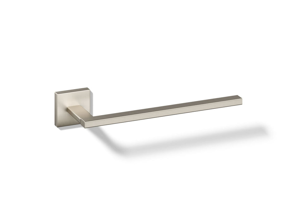 KOHLER K-23291 Square Towel arm, vibrant brushed nickel