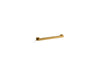 KOHLER K-23294 Square 18" grab bar, vibrant brushed moderne brass