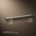 3/4 view of product with dimensions
