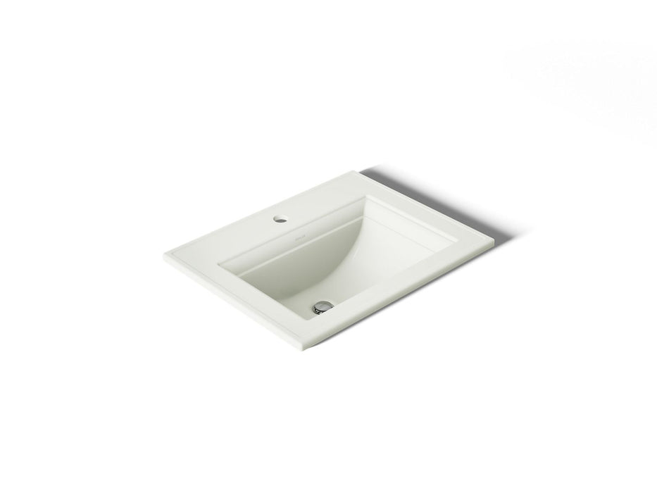 KOHLER K-2337-1 Memoirs 22-3/4" rectangular drop-in bathroom sink, dune