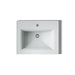 KOHLER K-2337-1 Memoirs 22-3/4" rectangular drop-in bathroom sink, ice grey - view 3