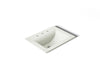 KOHLER K-2337-8 Memoirs 22-3/4" rectangular drop-in bathroom sink, dune