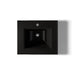 KOHLER K-2344-1 Memoirs 25" rectangular pedestal bathroom sink, black black - view 3
